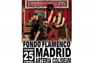 Fondo Flamenco en el Teatro Arteria Coliseum de Madrid