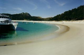 Playa de Rodas (Islas Ces, Vigo). Alicia Marco.
