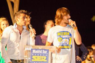 Vacaciones con SER Madrid Sur 2012: Jaime Terrn de Melocos eligiendo el nmero ganador