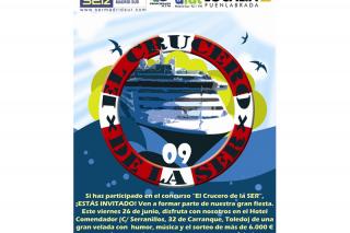 El Crucero de la SER 2009: cartel.