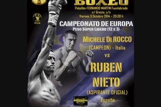 Cadena SER Madrid Sur te invita a la velada de boxeo en la que Rubn Nieto pelear por el Campeonato de Europa