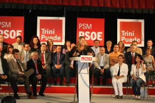 Trinidad Jimnez asegura en Getafe que cuando sea presidenta de la Comunidad no marginar a ningn ayuntamiento de la regin