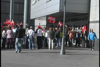 Los sindicatos cifran en un 90 por ciento el seguimiento de la huelga en el sector de la industria en el sur de Madrid