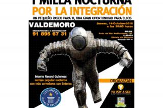 La asociacin de minusvlidos de Valdemoro organiza la primera milla urbana por la integracin.