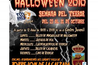Torrejn de la Calzada organiza la semana del terror para festejar Halloween.