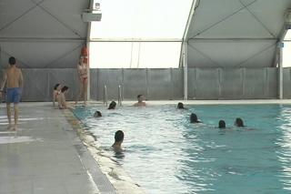 La piscina olmpica de Fuenlabrada tendr nueva cubierta retrctil para finales de 2011.