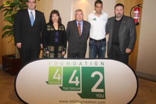442 Foundation inaugura su primera Escuela de Ftbol de Integracin Social en Getafe