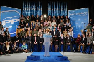Aguirre presenta a los candidatos del PP en los pequeos municipios de la zona sur de Madrid