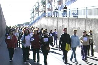 8.300 mujeres participan en el Maratn por la Igualdad de Fuenlabrada.