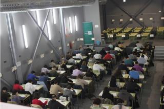 Ms de 6.000 estudiantes de la UNED del sur de Madrid se examinan en Parla hasta el viernes.