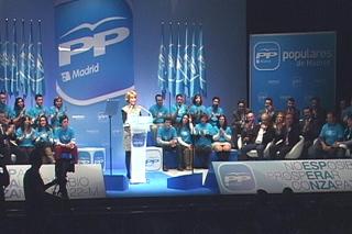 Aguirre presenta en Getafe a los candidatos del sur madrileo con Esteban Parro como modelo.