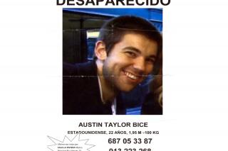 Austin Taylor Bice lleva desaparecido desde el fin de semana (foto El Pais).