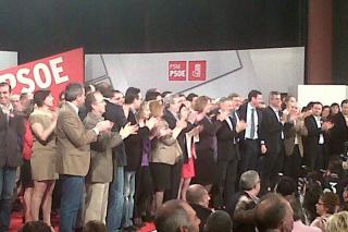 Blanco y Gmez presentan a 110 candidatos socialistas a las alcaldas de la regin.