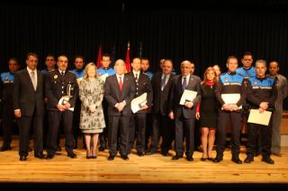 Humanes entrega diplomas y medallas a 52 personas pertenecientes a los Cuerpos de Seguridad del Estado y Judicatura