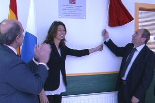 Luca Figar inaugura el decimoquinto instituto pblico de Fuenlabrada.