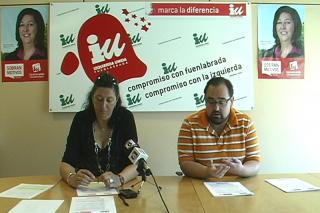 IU Fuenlabrada propone crear una Tarjeta Social que ane las ayudas a las rentas bajas y parados.