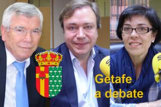 Los candidatos a la alcalda de Getafe por PSOE, PP e IU debaten en Hoy por Hoy de cara a las elecciones.
