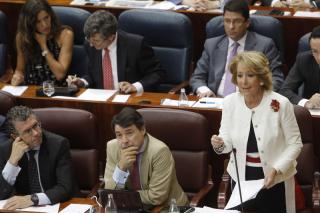 Esperanza Aguirre anuncia que retomar el proyecto de construccin del metro a Getafe