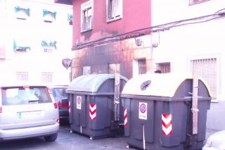 El Ayuntamiento de Getafe rechaza sustituir los contenedores de basura como haba pedido el PP tras los incendios.
