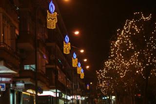 Las luces LED, protagonistas del ahorro navideo en los municipios del sur de Madrid.