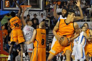 Baloncesto Fuenlabrada puede ingresar 2,1 millones de euros con los traspasos de Biyombo y Ayn a la NBA (fotos ACB photo).