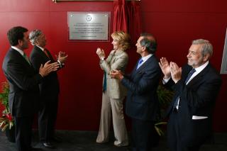 Aguirre inaugura en Legans el parque cientfico de la Universidad Carlos III