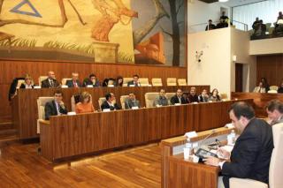 El pleno de Legans aprueba la mocin de IU exigiendo el cese de la concejala de Educacin y Cultura.