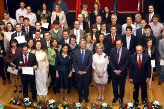 Aguirre entrega en Getafe los premios Excelencia de la Universidad Carlos III