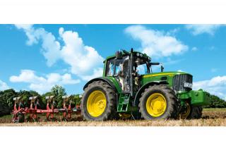 John Deere es la marca lder en fabricacin de tractores.