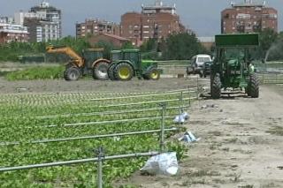 El agua con nitratos de los pozos de Fuenlabrada s sirve para la agricultura, segn el Ayuntamiento. 