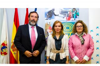 La alcaldesa de Pinto presenta la Jornada Deportodos para impulsar la integracin social de los discapacitados.