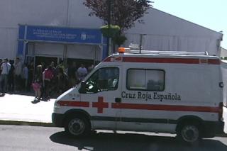 Cruz Roja realiza pruebas del VIH en el ltimo da de la Feria de la Salud de Fuenlabrada.