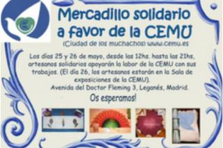 Mercadillo solidario e intercultural en la CEMU de Legans. 