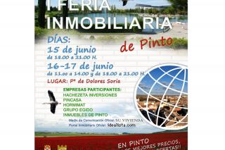 Pinto organiza la I Feria inmobiliaria en la que participan cinco de las principales promotoras.