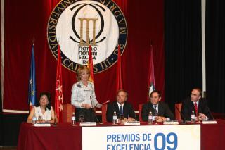 El Consejo Social de la UC3M y el Banco Santander entregan los Premios Excelencia 2009