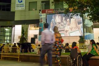 La msica clsica llega a las calles de Getafe con proyecciones de obras maestras