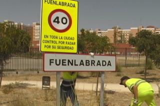 Campaa de trfico en Fuenlabrada para prevenir el exceso de velocidad.