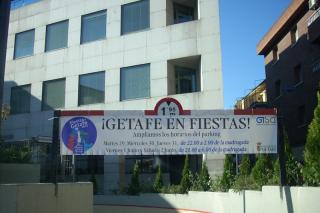 El Ayuntamiento de Getafe remodela su aparcamiento instalando puntos de recarga para vehculos elctricos.