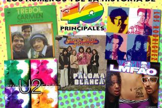 Pop, Rock, Dance, House, Mambo y Reggaetn en los Nmeros Uno de 40.