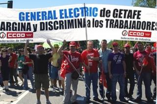 Desconvocada la huelga en la empresa General Electric de Getafe tras llegar a un principio de acuerdo.