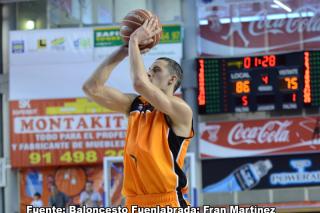 Baloncesto Fuenlabrada tiene al mejor tirador de triples de la liga, Sergii Gladyr.