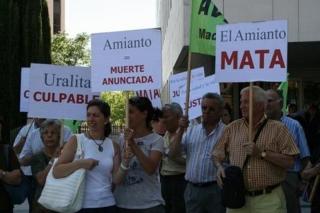 Juicio contra Uralita por la muerte de dos mujeres de trabajadores de la empresa en Getafe que inhalaron amianto.