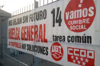 Los sindicatos del sur de Madrid valoran muy positivamente el seguimiento masivo de la huelga