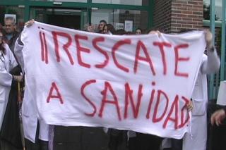 La Atencin Primaria del sur de Madrid secunda de forma masiva la huelga de sanidad.
