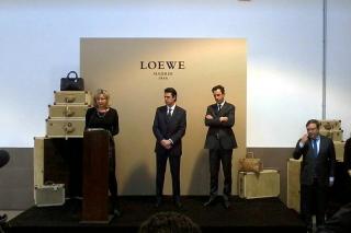 El ministro de Industria Jos Manuel Soria inaugura las nuevas instalaciones de Loewe en Getafe