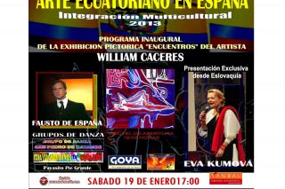El arte ecuatoriano llega este sbado a la Casa de la Cultura de Parla.