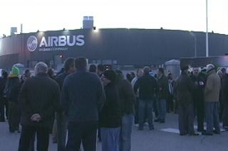 Airbus, con una de sus tres plantas en Getafe, ampliar su plantilla en Espaa en 2013.