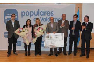 Nuevas Generaciones de Valdemoro entregan los terceros premios del certamen Miguel ngel Blanco.