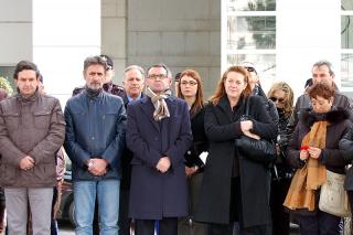 Pilar Manjn recuerda en Parla a las vctimas de los atentados del 11 de marzo