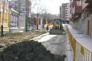 Fuenlabrada aprovecha el mes de marzo para realizar obras de mejora en la ciudad.